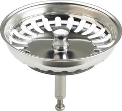 Korfzeef voor spoelbak met bedieningskabel RVS model 7139169 viega