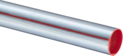 Dunwandige stalen buis, elektrolytisch verzinkt, 108x2mm, Viega Prestabo 1103 XL, lengte 6m