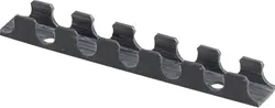 Fonterra Klemprofiel 12mm lengte 2m kunststof / zwart fonterra viega model 1234