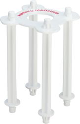 endroit de mesure - Polypropylene / blanc - couleu r RAL