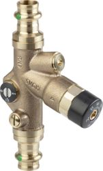 easytop circulatieregelventiel 15 brons / blank viega model 2281.7