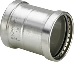 Persschuifmof, inox, 88.9mm FF, (drink)water, Viega Sanpress Inox 2315.5XL
