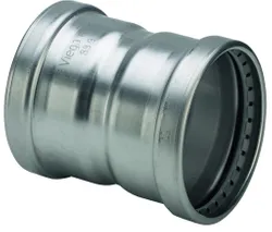 Persmof inox, 76.1mm, FF, (drink)water, Viega Sanpress Inox 2315XL