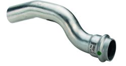 Persdos d’âne à sertir, Viega Sanpress Inox, inox, 22mm, FF, eau potable
