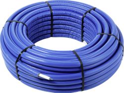 Geïsoleerde meerlagenbuis 6 mm, Viega Smartpress/Pexfit Pro 4705.5, 16x2mm, blauw, flexibel, 75m