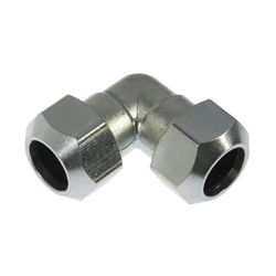 Knelknie, messing, 15mm FF, 90°, verwarming, VSH VSH Klem 105