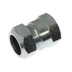 Knelovergangsstuk, messing, 15mm  x 1/2" F, verwarming, VSH VSH Klem 107