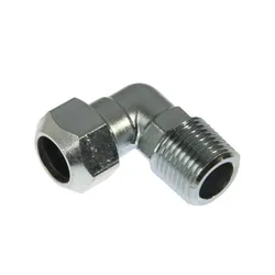 Knelovergangsknie, messing, 15mm x 1/2" M, verwarming, VSH VSH Klem 108
