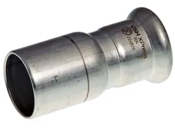 Réduction à sertir, inox, 22x18mm MF, chauffage, VSH XPress RVS 304