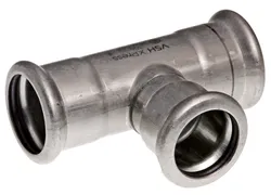 Pers-T inox, 15mm, FFF, verwarming, VSH XPress RVS 304
