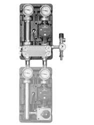 pompgroep Meibes met ingebouwde circulatiepomp Alpha2 25-60 niet-gemengd verwarmingscircuit 1"