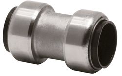 Tectite 316 rechte koppeling FF 22 vsh