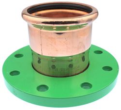 Persflensovergang, koper, DN65 x 66.7mm, (drink)water, PN16, VSH