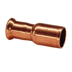 Réduction à sertir, cuivre, 108x76.1mm MF, eau potable, VSH XPress Koper 7243
