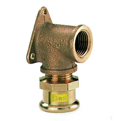 culasse murale à sertir VSH XPress Koper Gas bronze 1/2" x 15 équerre G6471G