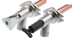 Tapkraan, VSH Aqua-Secure GK116, wand, 1/2", verchroomd