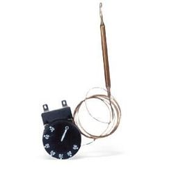 Aquastat simple KTC 100 avec bouton et rosace Watts