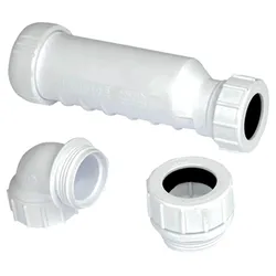 Droogsifon, Wavin HepVO, Ø32mm, 5/4", verwarmingsketel of airconditioning, Polypropyleen (PP)