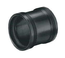Polypropyleen (PP) manchetmof 40mm FF afvoer/sanitair zwart BENOR-keur Wavin Wafix PP