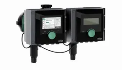 dubbele circulatiepomp Wilo Stratos MAXO-D 10bar . L=180mm . Hmax=6m . 2"M  . EEI <= 0.19 30/0,5-6