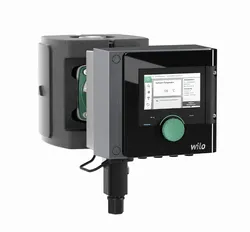 circulatiepomp Wilo Stratos MAXO-Z 10bar . L=180mm . Hmax=8m . 6/4"M . sanitaire toepassing  . EEI <= 0.19 25/0,5-8