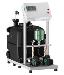 Regenwaterrecuperatie, 5/4" - 1", Qmax=10m3/h, Hmax=46m, Wilo RainSystem