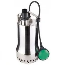Dompelpomp inox, Hmax=8m, Qmax=12.6m3/h, met vlotter, 1x220 - 240V, stroomkabel=10m, Wilo Drain TSW 32/8-A