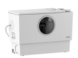 Waterpompunit (vuilwater/regen), DN40 - DN32, Qmax=14m3/h, Hmax=18m, Wilo Drainlift MINI3