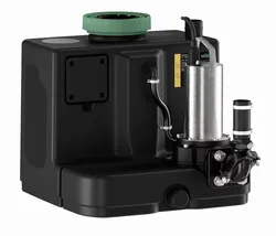 Groupe de pompage pour eaux usées/eaux pluviales, DN100 - DN32, Qmax=14m3/h, Hmax=18m, Wilo DrainLift SANI CUT-M