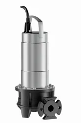 Fecaliendompelpomp gietijzer, Hmax=28m, Qmax=18.5m3/h, 1x220 - 240V, stroomkabel=10m, Wilo Rexa FIT S03-112A/21M011-523/P