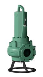 Fecaliendompelpomp fonte, Hmax=12.7m, Qmax=40m3/h, 3x380 - 440V, câble d'alimentation=10m, Wilo Rexa PRO