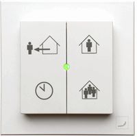 EVO Switch Draadloze bediening met 4 drukknoppen zehnder