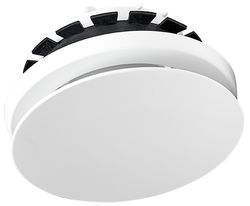 Afvoerventiel, Zehnder ComfoValve Luna, Ø125mm, rond, wit