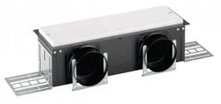 Verdeelbox ventilatie, Zehnder ComfoTube, staal, 2x90mm