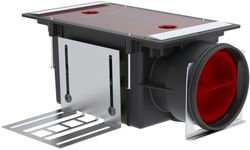 Collecteur pour conduit d'air, Zehnder ComfoTube 90, 1 x Ø90mm circulaire