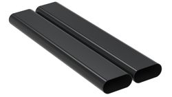 Conduit d'air ovale, Zehnder CK 300, 150/300, 70x160mm