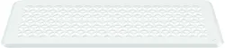 Buitenluchtrooster, Zehnder ComfoGrid Bologna CLF, rechthoekig 340x130mm, staal wit