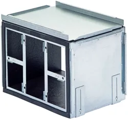verdeelbox ventilatie Zehnder ComfoWell Ø160mm staal