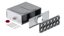 Verdeelbox ventilatie, Zehnder ComfoWell, Ø200mm, staal, 12x90mm
