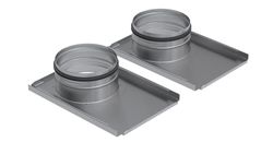 CW K 320 CA Flex 250/350 DN160 excentrisch eindplaat zehnder (ex 990323512)