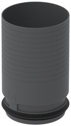 Verlengstuk TVA-CLRF DN125/DN125 L 162/204mm zehnder