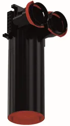 Ventielcollector, Zehnder ComfoTube 90, 2 x Ø90mm rond