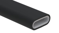 Ovaal luchtkanaal, Zehnder ComfoTube Therm, Flat 51, 51x139mm
