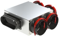 Verdeelbox ventilatie, Zehnder ComfoCube, staal, 4x90mm