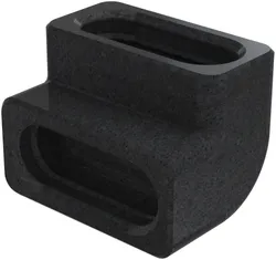 ComfoFit Therm flat 51 - verticale bocht 90gr zehnder