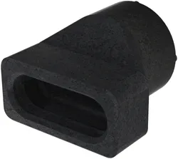verloopstuk vierkant op rond Zehnder ComfoTube Therm Ø90mm 90 / Flat 51