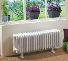 Elektrische kolomradiator zonder regeling, Zehnder Charleston Plint, HxL=300x962mm, 1000W, wit, RAL9016