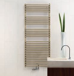 Radiateur décoratif, Zehnder Forma Spa LFM, HxL=811x496mm, 378W (75/65/20), blanc RAL9016, racord  à droite