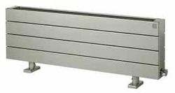 Elektrische sierradiator zonder regeling, Zehnder Roda Plint, HxL=296x500mm, 500W, wit, RAL9016
