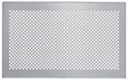 Buitenluchtrooster, Zehnder CLD, rechthoekig 260x160mm, staal wit